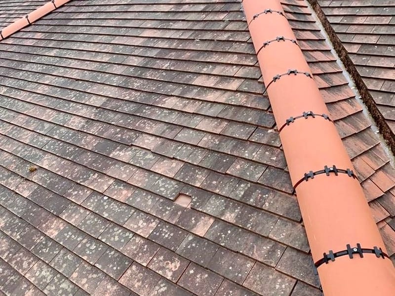 Commercial roofing work